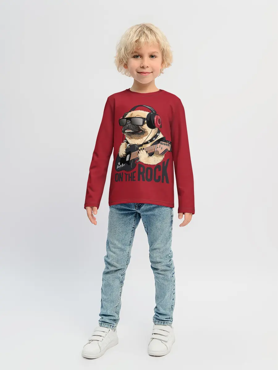 Детский лонгслив / On the rock