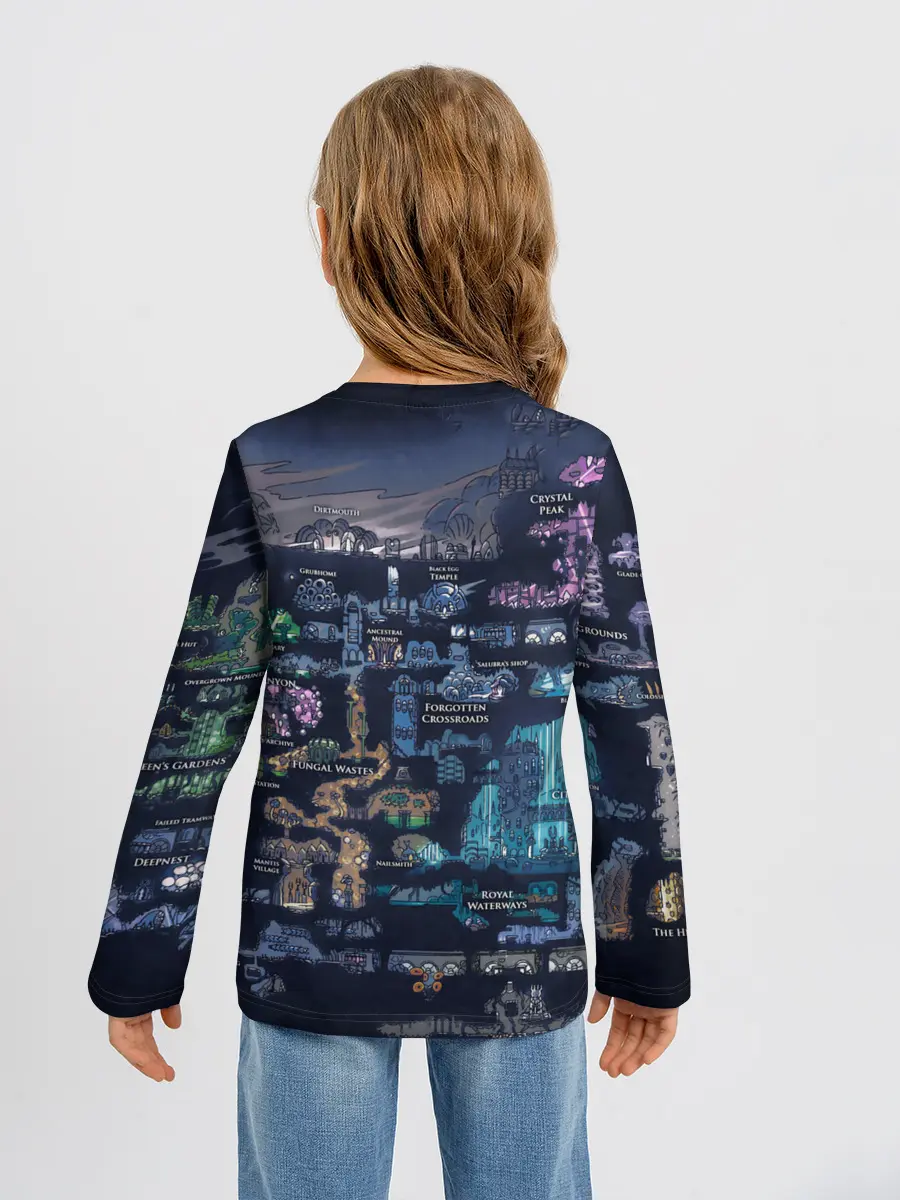 Детский лонгслив / HOLLOW KNIGHT WORLD