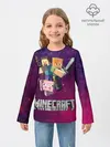 Детский лонгслив / Minecraft