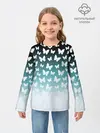 Детский лонгслив / Бабочки