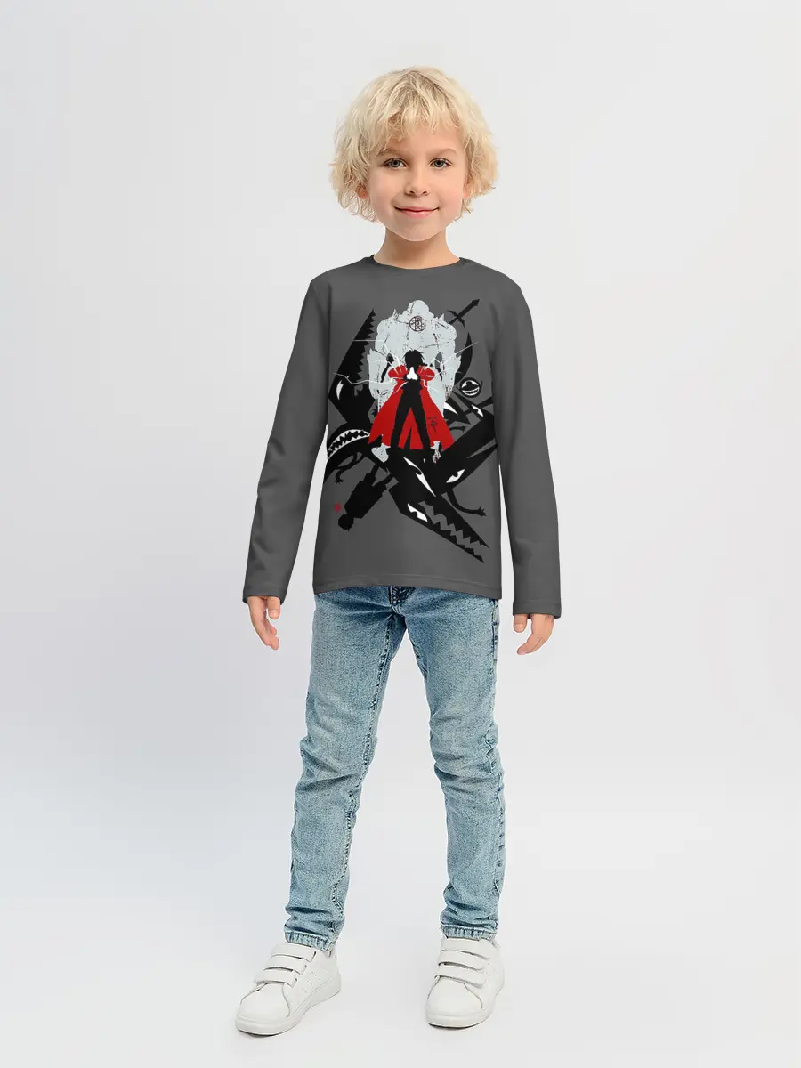 Детский лонгслив / Стальной алхимик