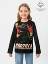 Детский лонгслив / Годзилла