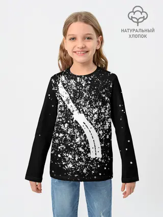 Детский лонгслив / CS GO White Knife