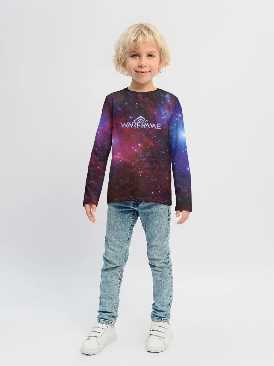 Детский лонгслив / Warframe Logo