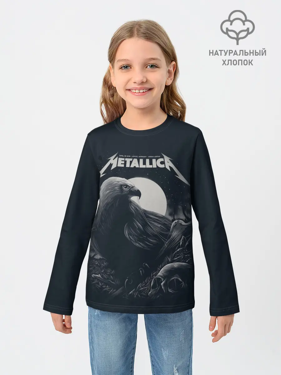 Детский лонгслив / Metallica