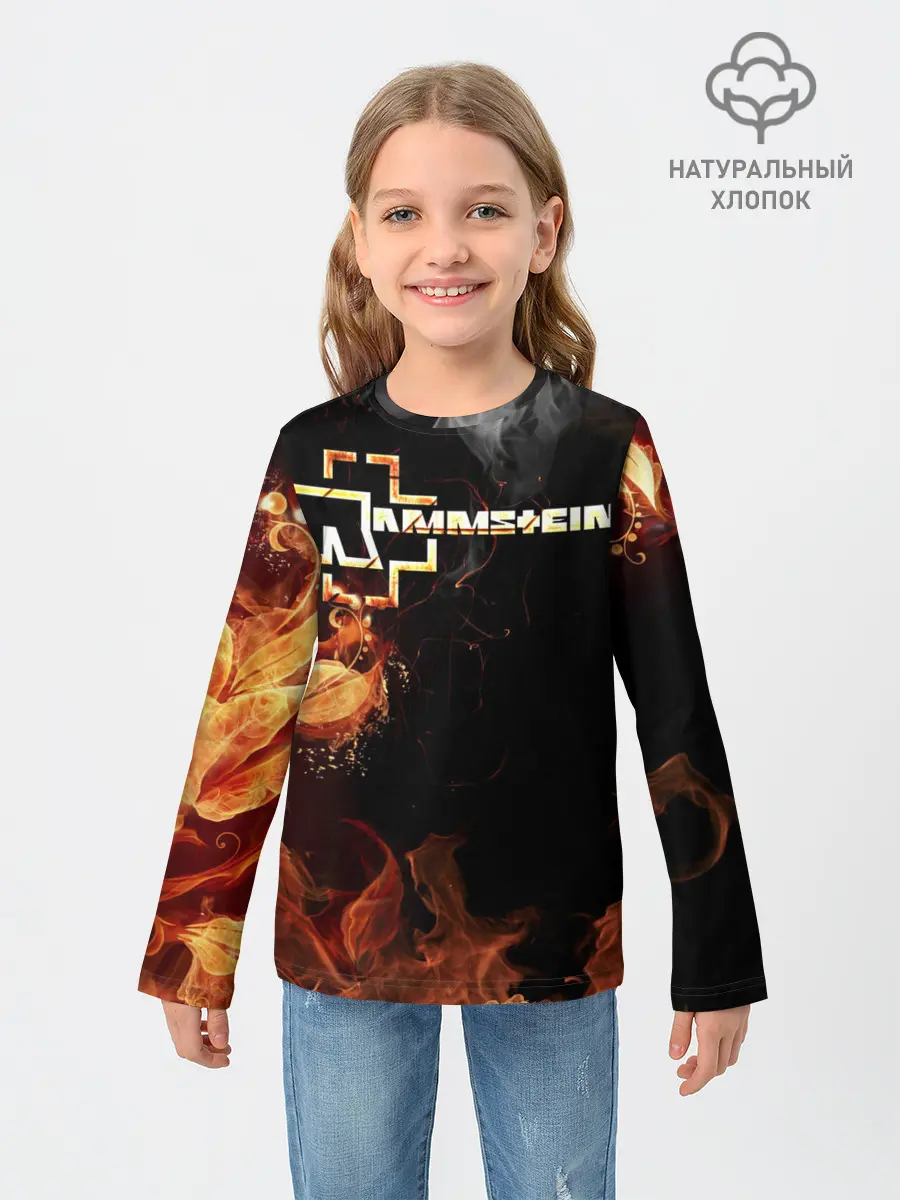 Детский лонгслив / Rammstein