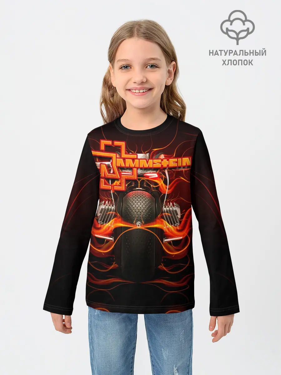 Детский лонгслив / Rammstein
