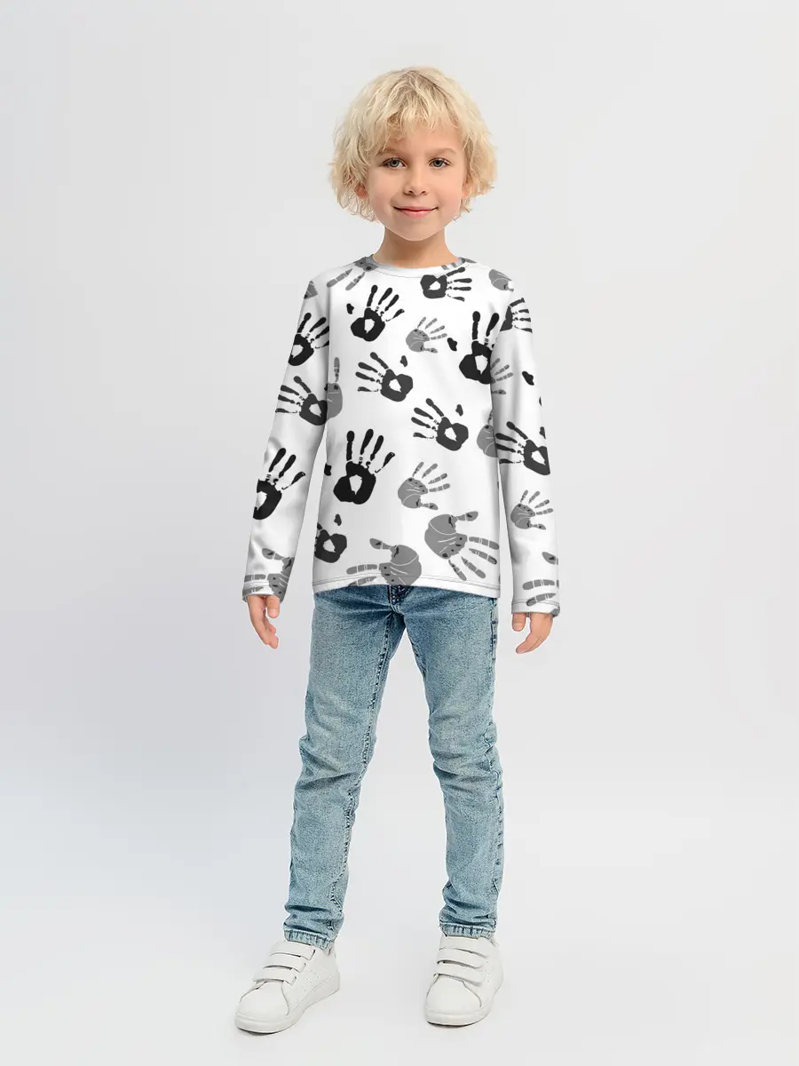 Детский лонгслив / Hands