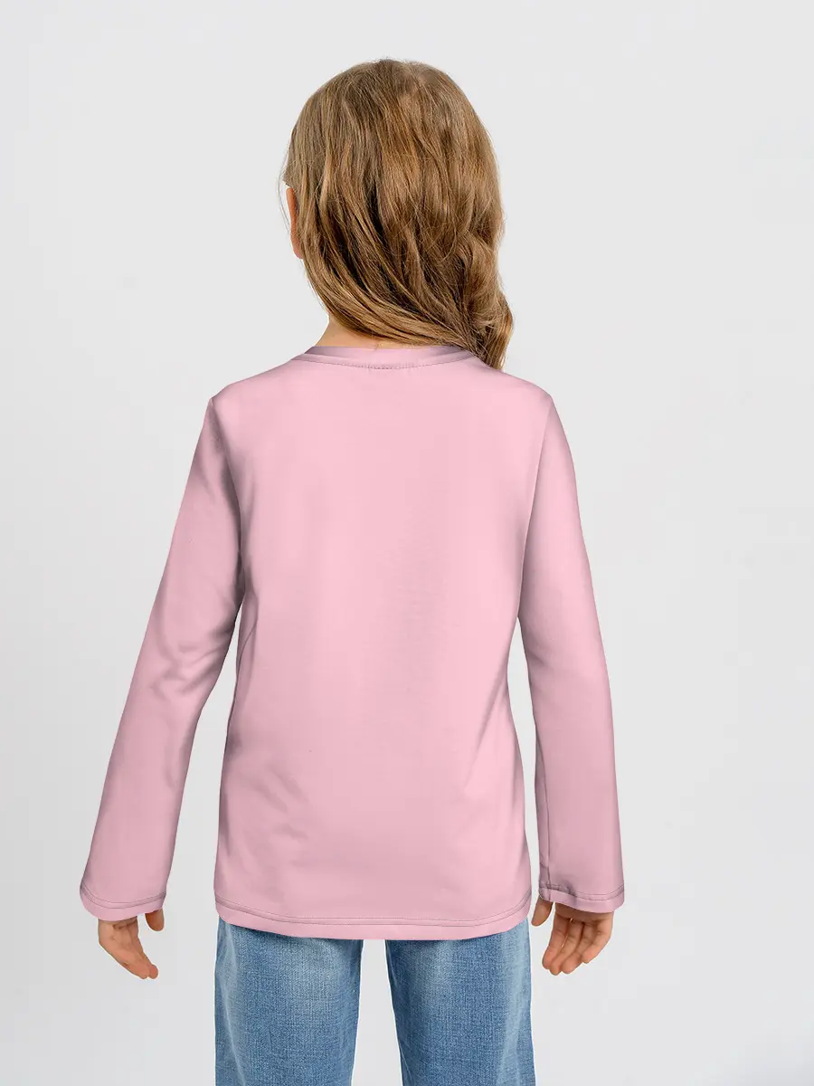 Детский лонгслив / Единорог