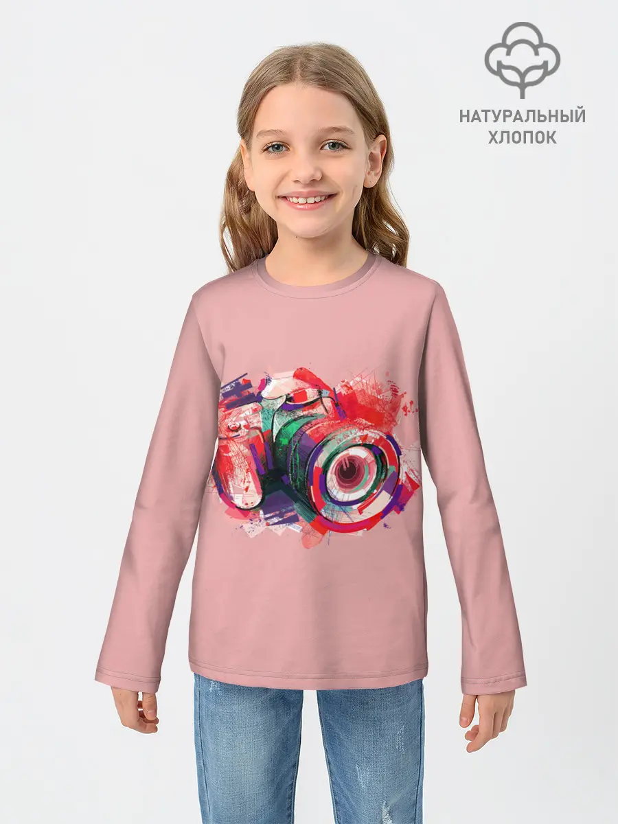 Детский лонгслив / Я Фотограф