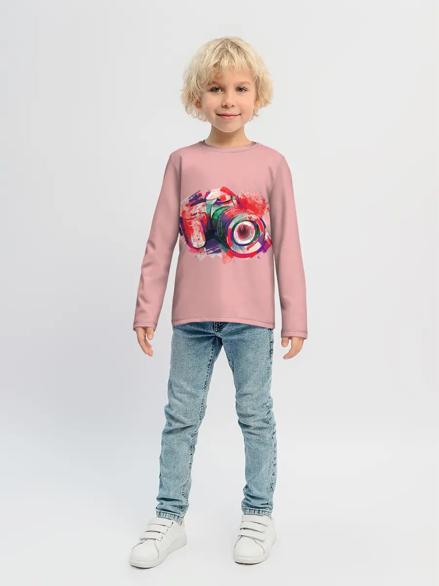 Детский лонгслив / Я Фотограф