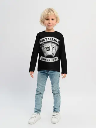Детский лонгслив / Metallica