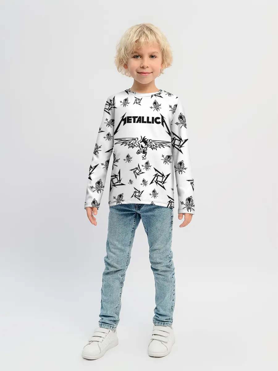 Детский лонгслив / METALLICA
