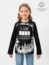 Детский лонгслив / I AM LOCKED