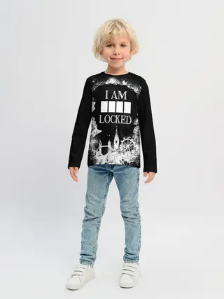 Детский лонгслив / I AM LOCKED