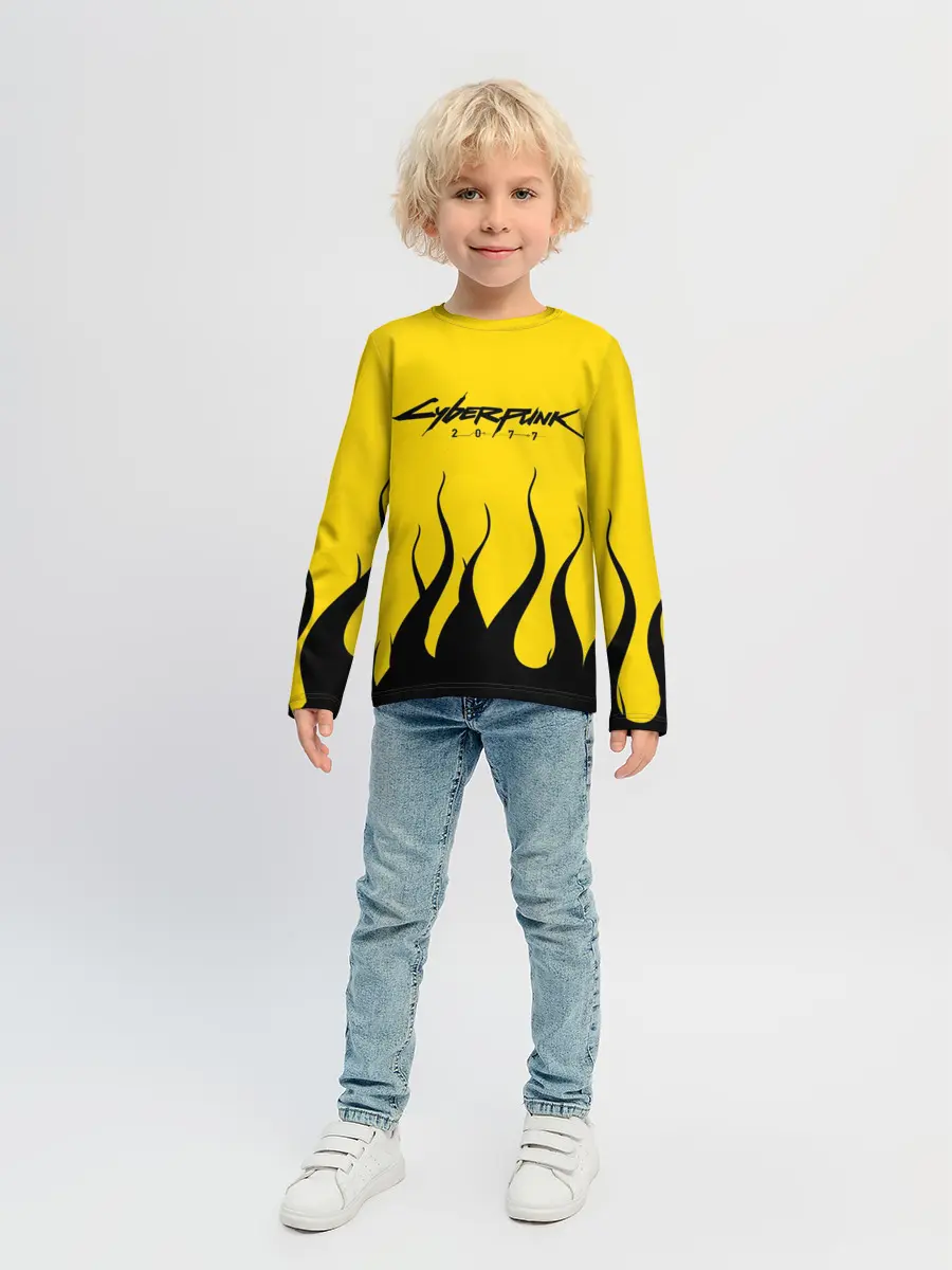 Детский лонгслив / CYBERPUNK 2077