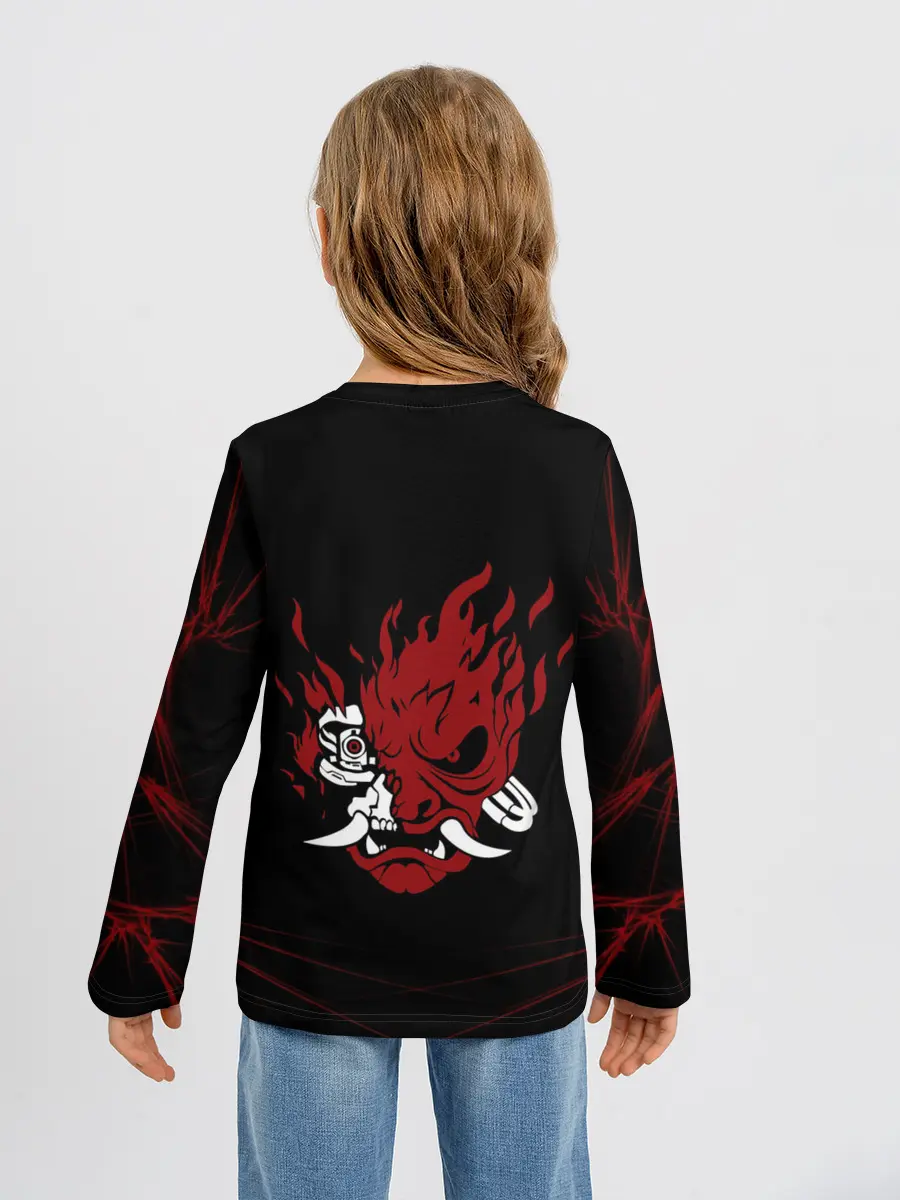 Детский лонгслив / Cyberpunk 2077