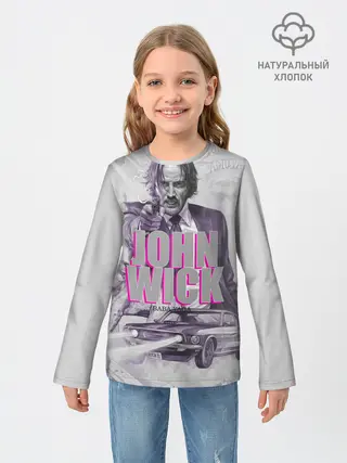 Детский лонгслив / John Wick