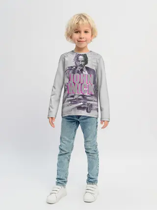 Детский лонгслив / John Wick