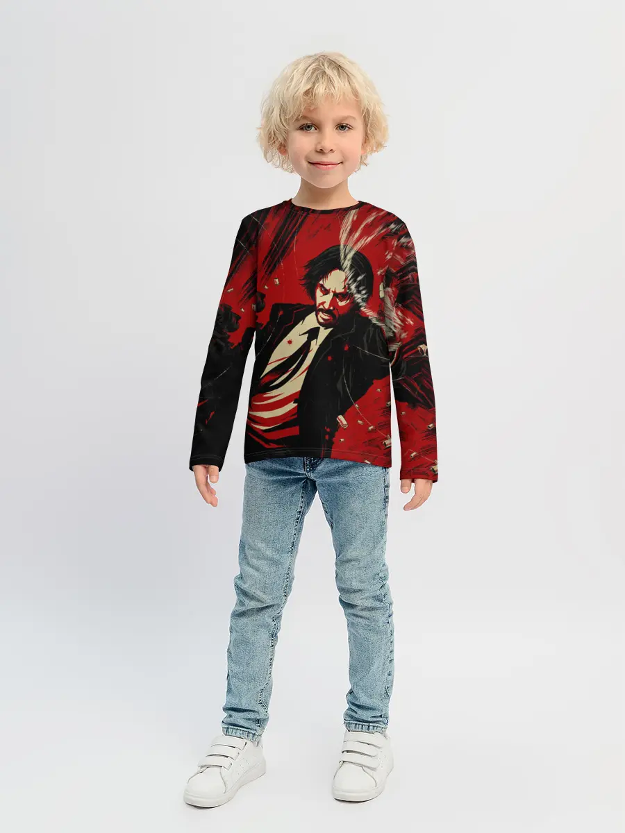 Детский лонгслив / Джон Уик