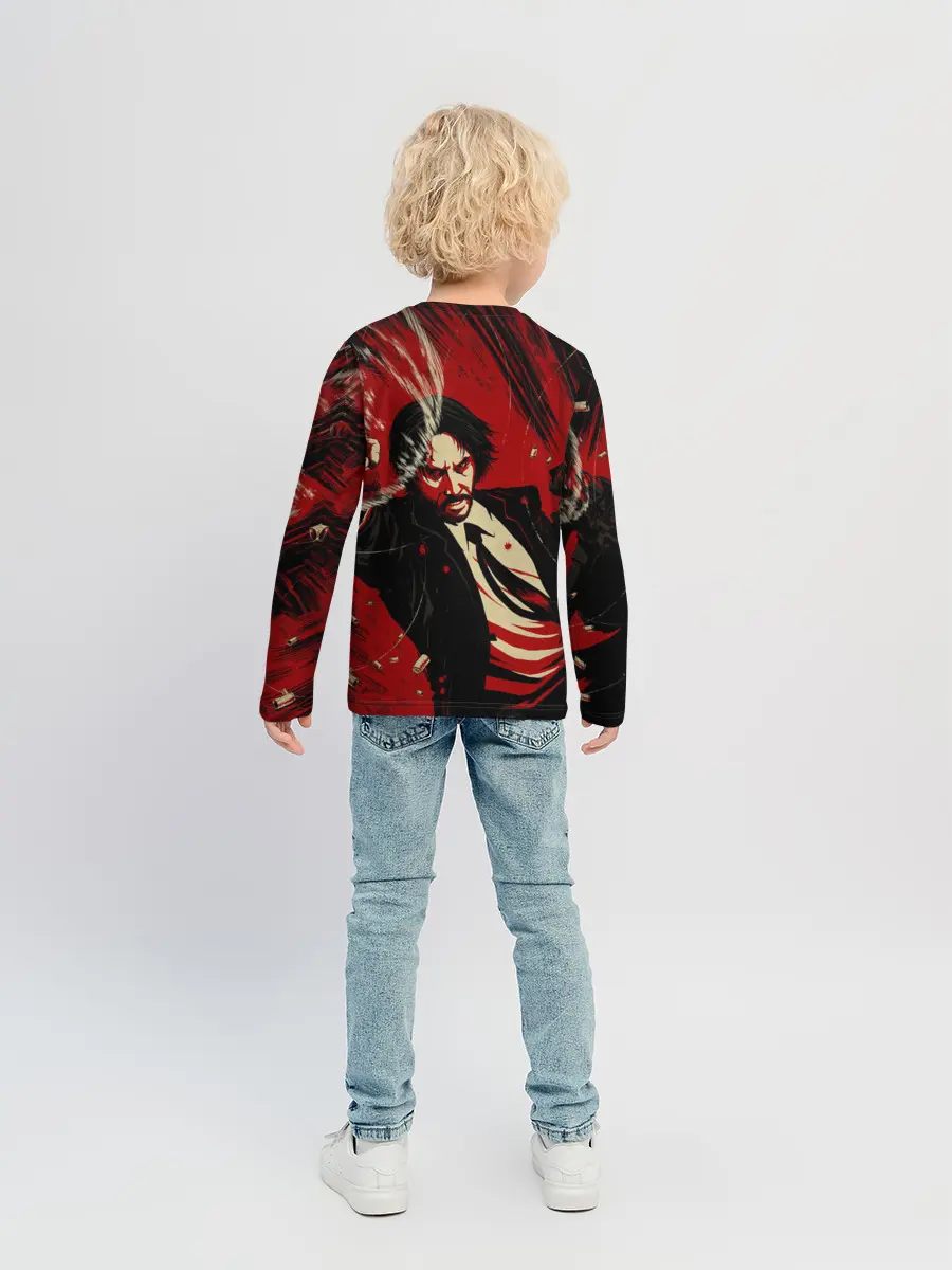 Детский лонгслив / Джон Уик