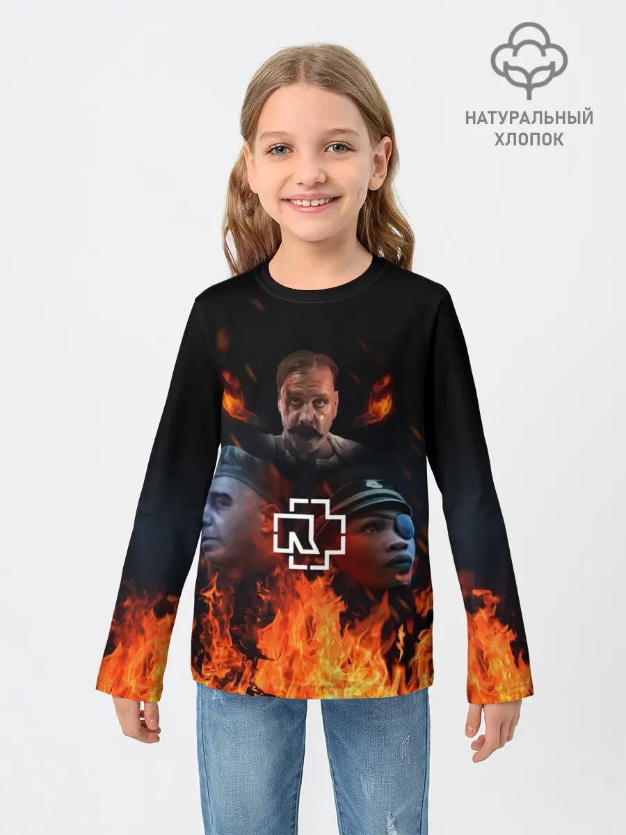 Детский лонгслив / Rammstein