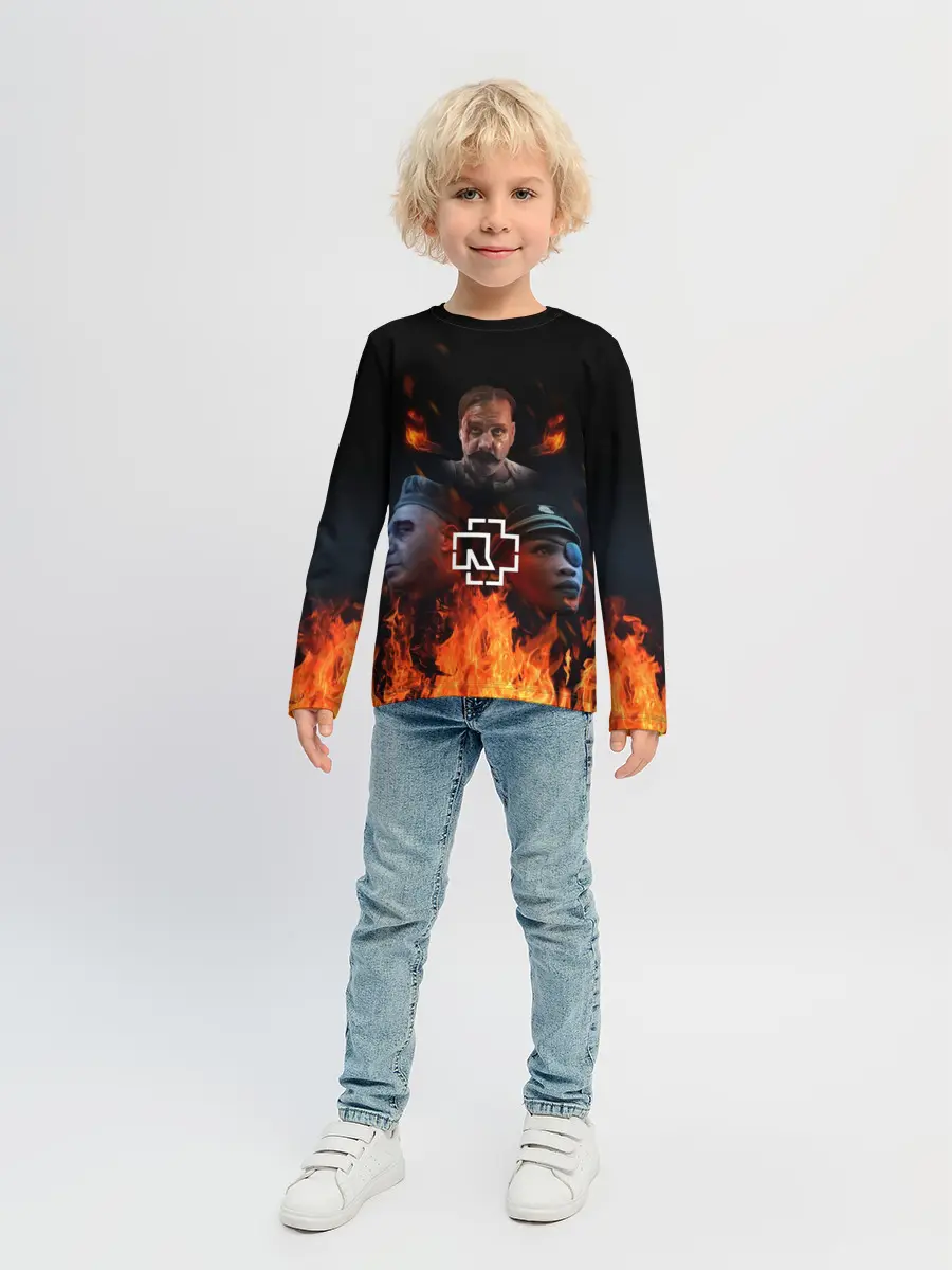 Детский лонгслив / Rammstein