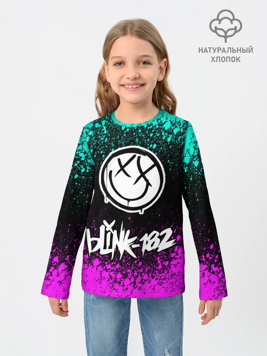 Детский лонгслив / Blink-182