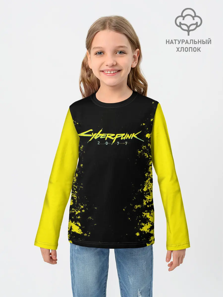 Детский лонгслив / CYBERPUNK 2077