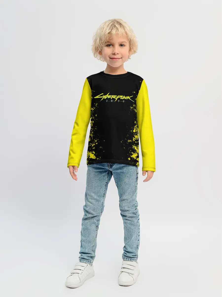 Детский лонгслив / CYBERPUNK 2077