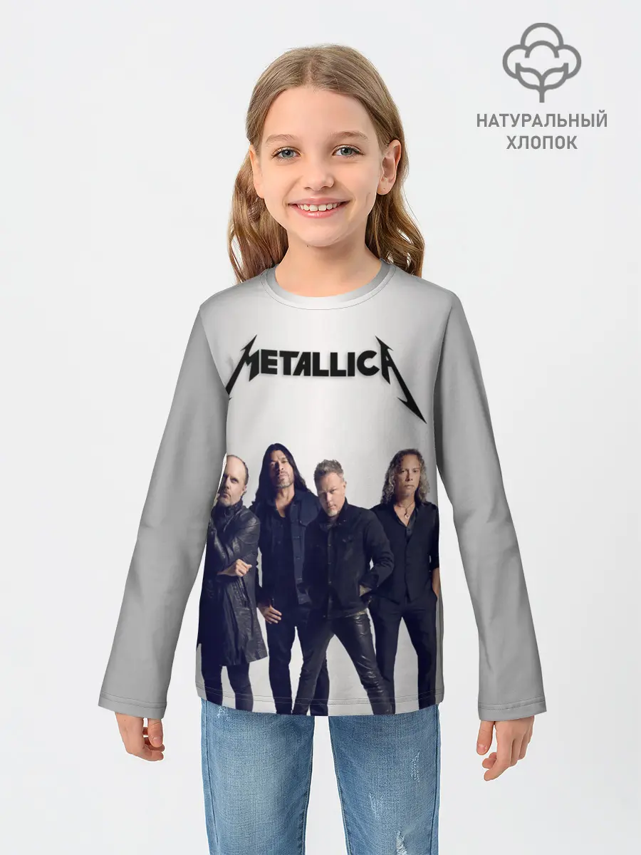 Детский лонгслив / Metallica