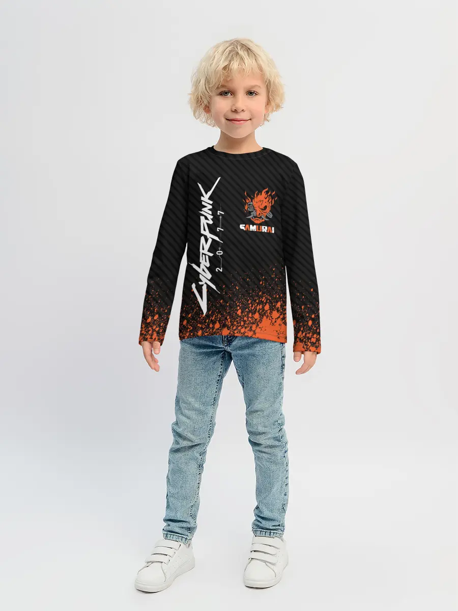 Детский лонгслив / Cyberpunk 2077