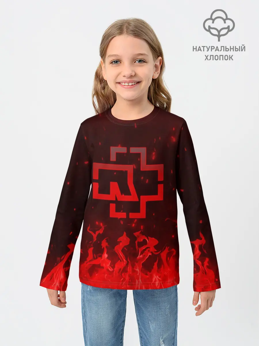 Детский лонгслив / Rammstein