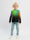 Детский лонгслив / Неоновый Свет