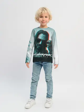 Детский лонгслив / Cyberpunk 2077