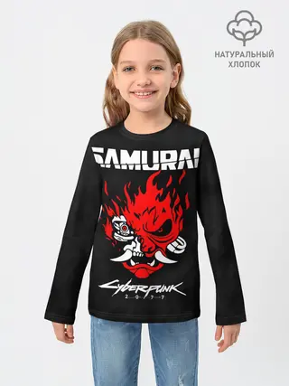 Детский лонгслив / Cyberpunk 2077