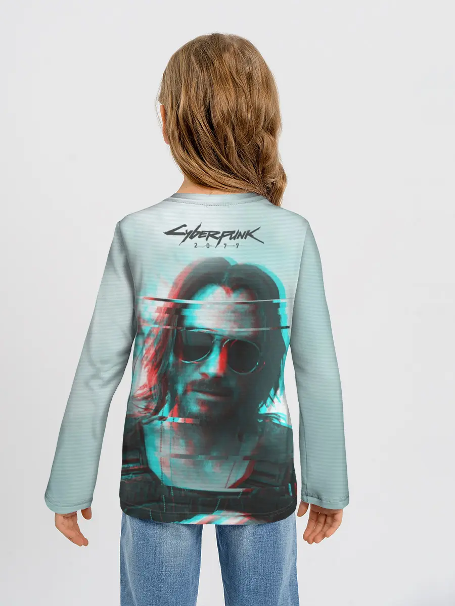 Детский лонгслив / Cyberpunk 2077