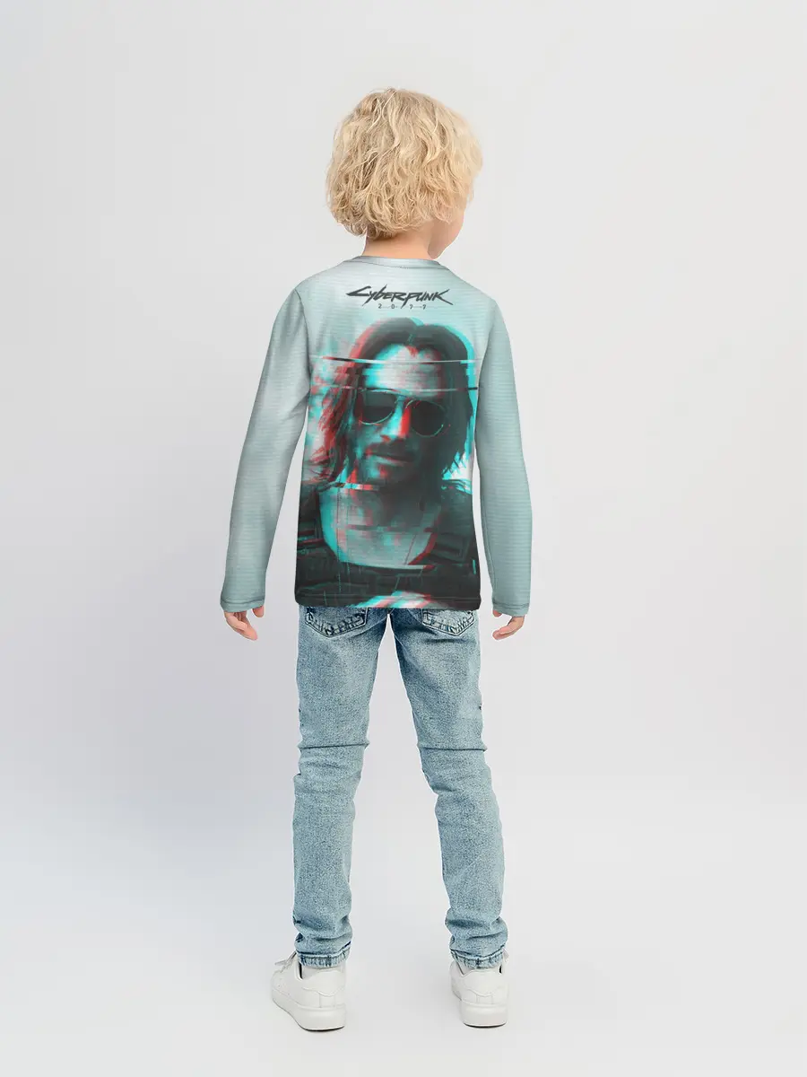 Детский лонгслив / Cyberpunk 2077