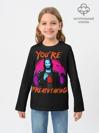 Детский лонгслив / Cyberpunk 2077