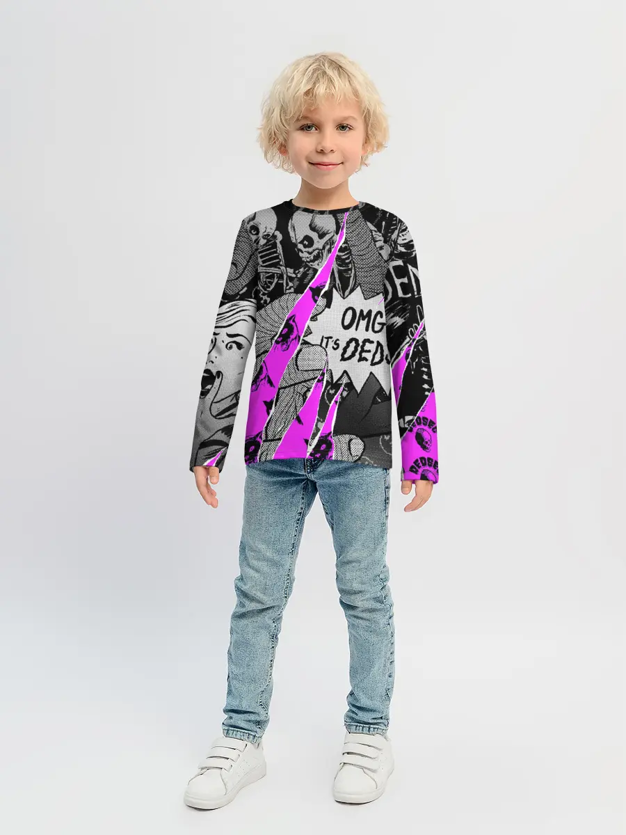 Детский лонгслив / DEDSEC