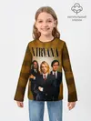 Детский лонгслив / Nirvana