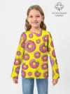 Детский лонгслив / Пончики