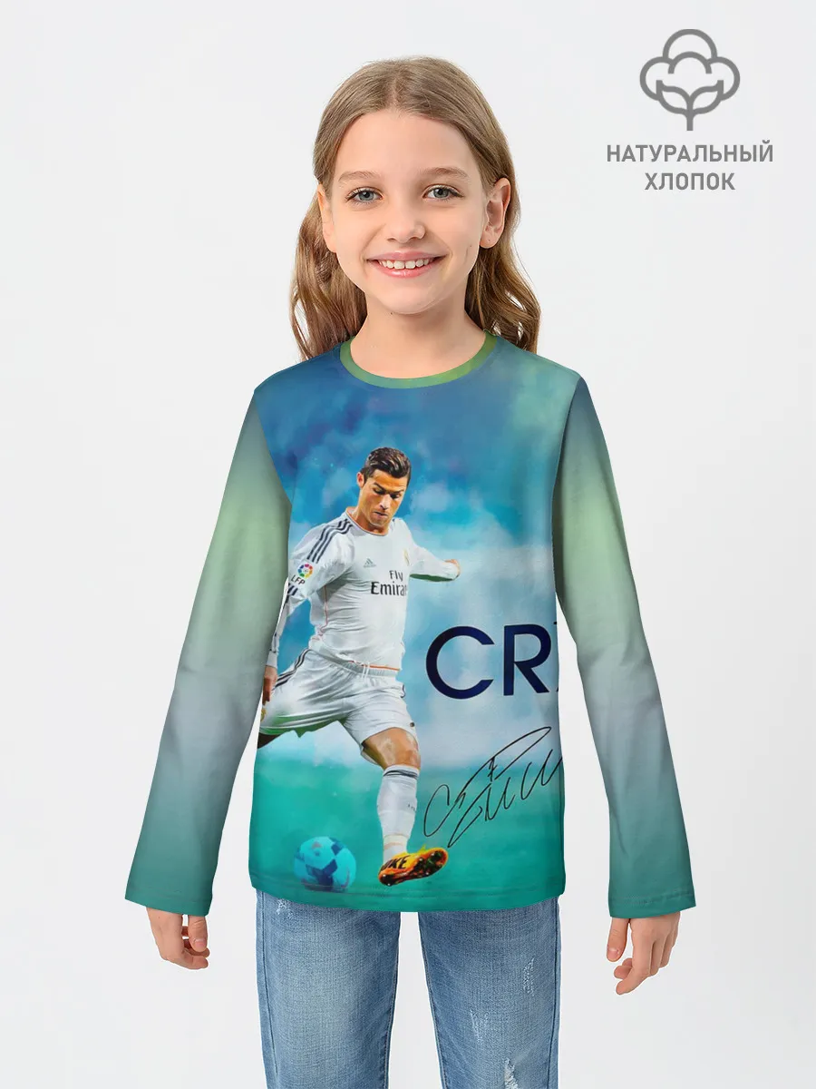 Детский лонгслив / Ronaldo