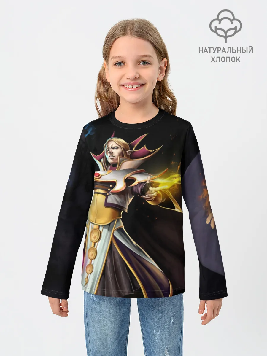 Детский лонгслив / Invoker