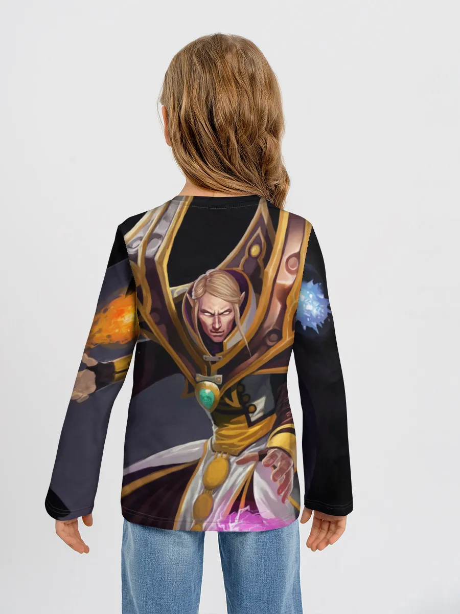 Детский лонгслив / Invoker