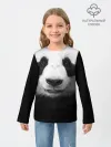 Детский лонгслив / Панда