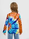 Детский лонгслив / Tie dye