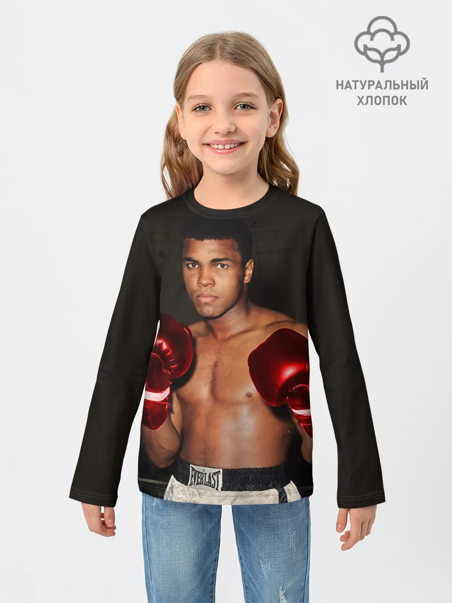 Детский лонгслив / Мухаммед Али