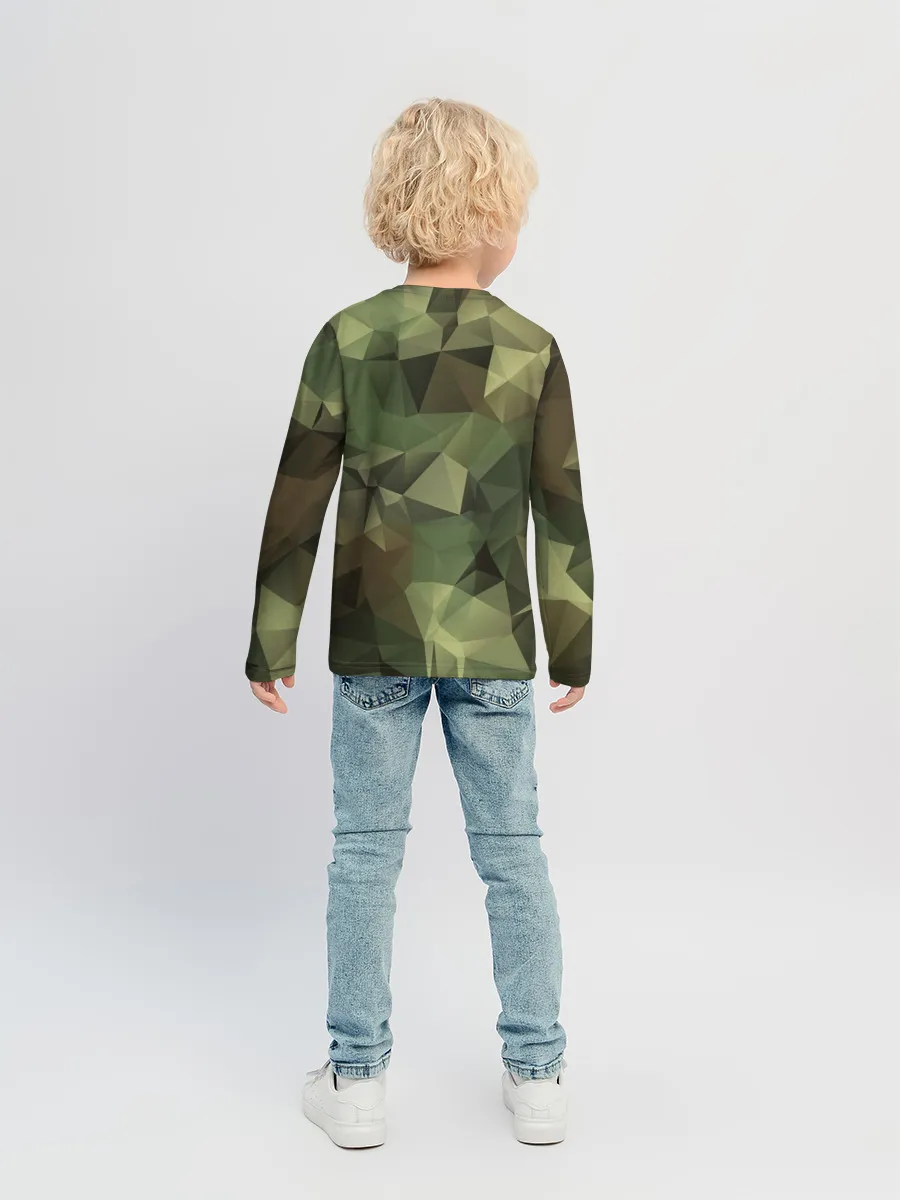 Детский лонгслив / Камуфляж