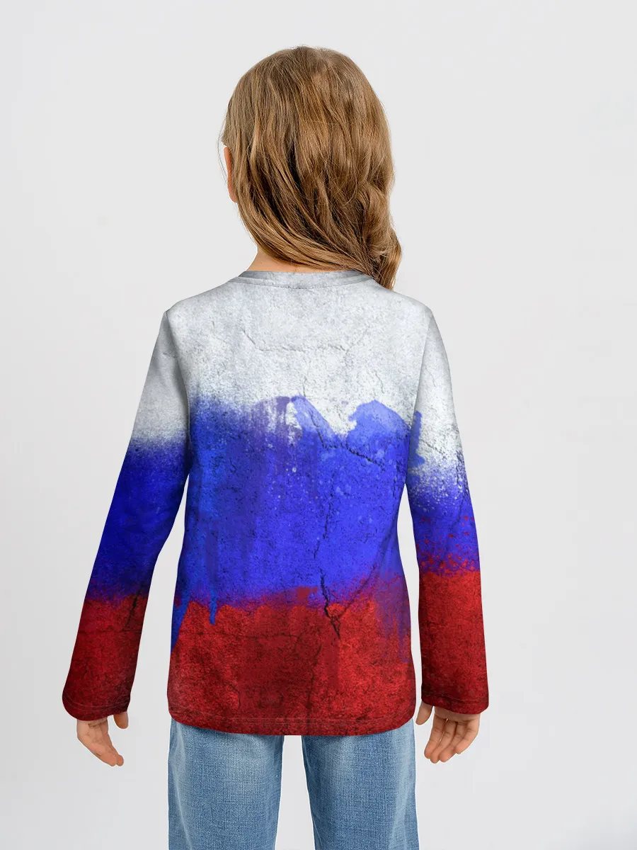 Детский лонгслив / Медведь